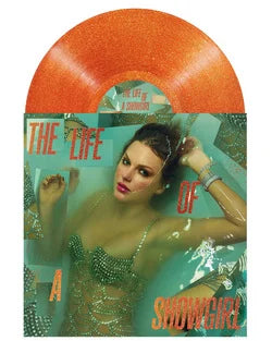 The Life of a Showgirl: Sweat and Vanilla Perfume Portofino Orange Glitter Vinyl